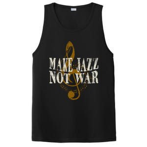 Jazz Music Saxophone Trumpet Gift PosiCharge Competitor Tank