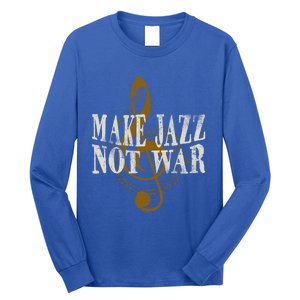 Jazz Music Saxophone Trumpet Gift Long Sleeve Shirt