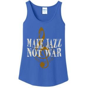 Jazz Music Saxophone Trumpet Gift Ladies Essential Tank