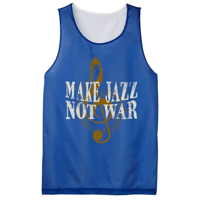 Jazz Music Saxophone Trumpet Gift Mesh Reversible Basketball Jersey Tank