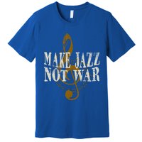 Jazz Music Saxophone Trumpet Gift Premium T-Shirt