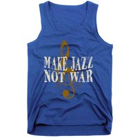 Jazz Music Saxophone Trumpet Gift Tank Top