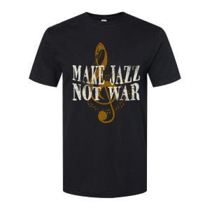 Jazz Music Saxophone Trumpet Gift Softstyle CVC T-Shirt