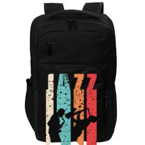 Jazz Musician Saxophonist Trumpetist Sax Trumpet Player Impact Tech Backpack