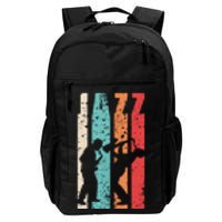 Jazz Musician Saxophonist Trumpetist Sax Trumpet Player Daily Commute Backpack