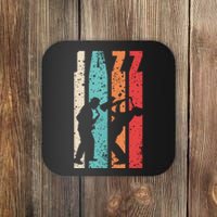 Jazz Musician Saxophonist Trumpetist Sax Trumpet Player Coaster