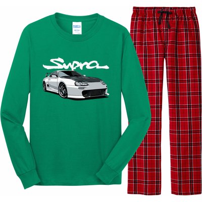 Jdm Mkiv Supra 2jz Street Racing Drag Drift Long Sleeve Pajama Set