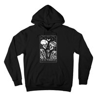 Just Married The Lovers Skeleton Couple Matching Halloween Hoodie