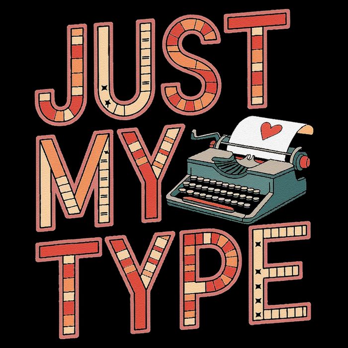 Just My Type Funny Typewriter Book Publisher Author Toddler T-Shirt