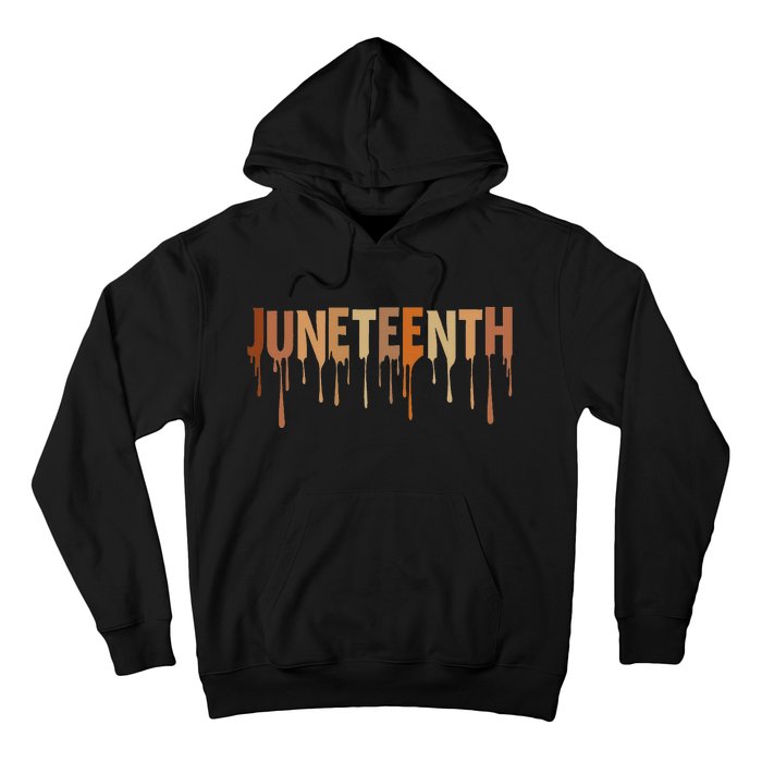 Juneteenth Melanin Tee 19th June 1865 Black History Hoodie