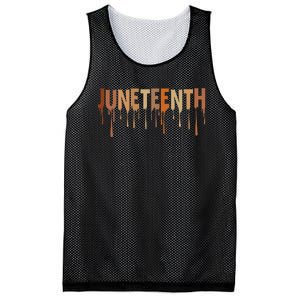 Juneteenth Melanin Tee 19th June 1865 Black History Mesh Reversible Basketball Jersey Tank