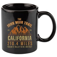 John Muir Trail California Backpacking Trail Hiking 11oz C Handle Ceramic Mug