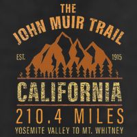 John Muir Trail California Backpacking Trail Hiking 11oz C Handle Ceramic Mug