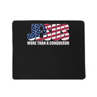 Jesus More Than A Conqueror Mousepad