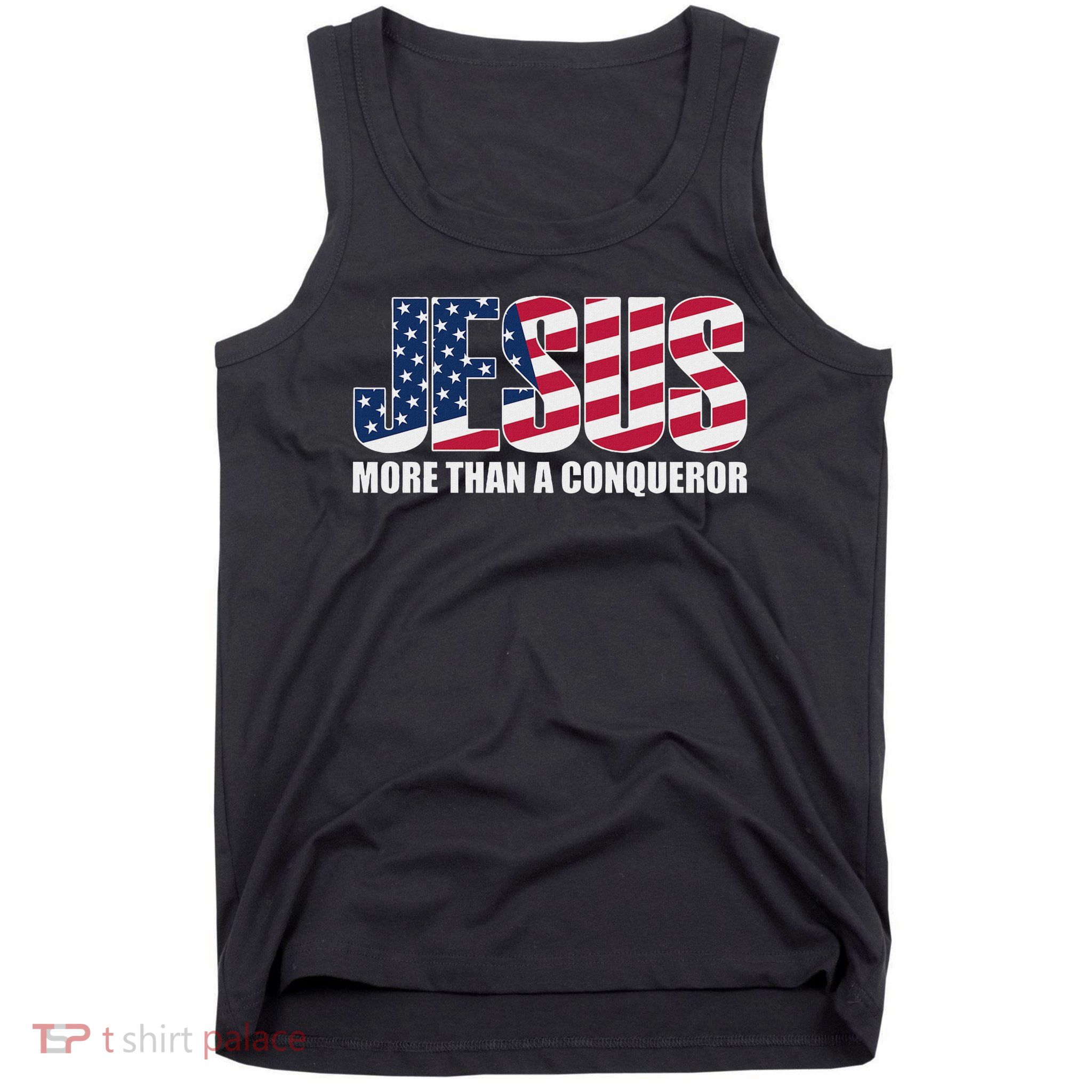 Jesus More Than A Conqueror Tank Top