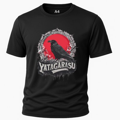 Japanese Mythology Three Legged Crow Yatagarasu Performance Shirt