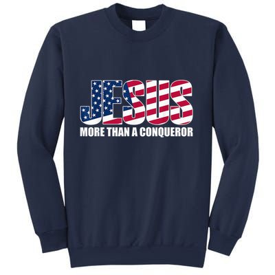 Jesus More Than A Conqueror Sweatshirt
