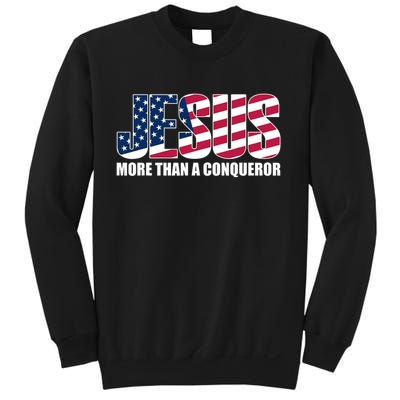 Jesus More Than A Conqueror Sweatshirt