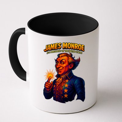 James Monroe The Presidential Chronicles Mug