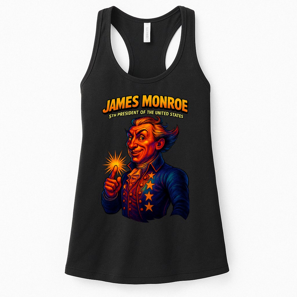 James Monroe The Presidential Chronicles Womens Tank Top