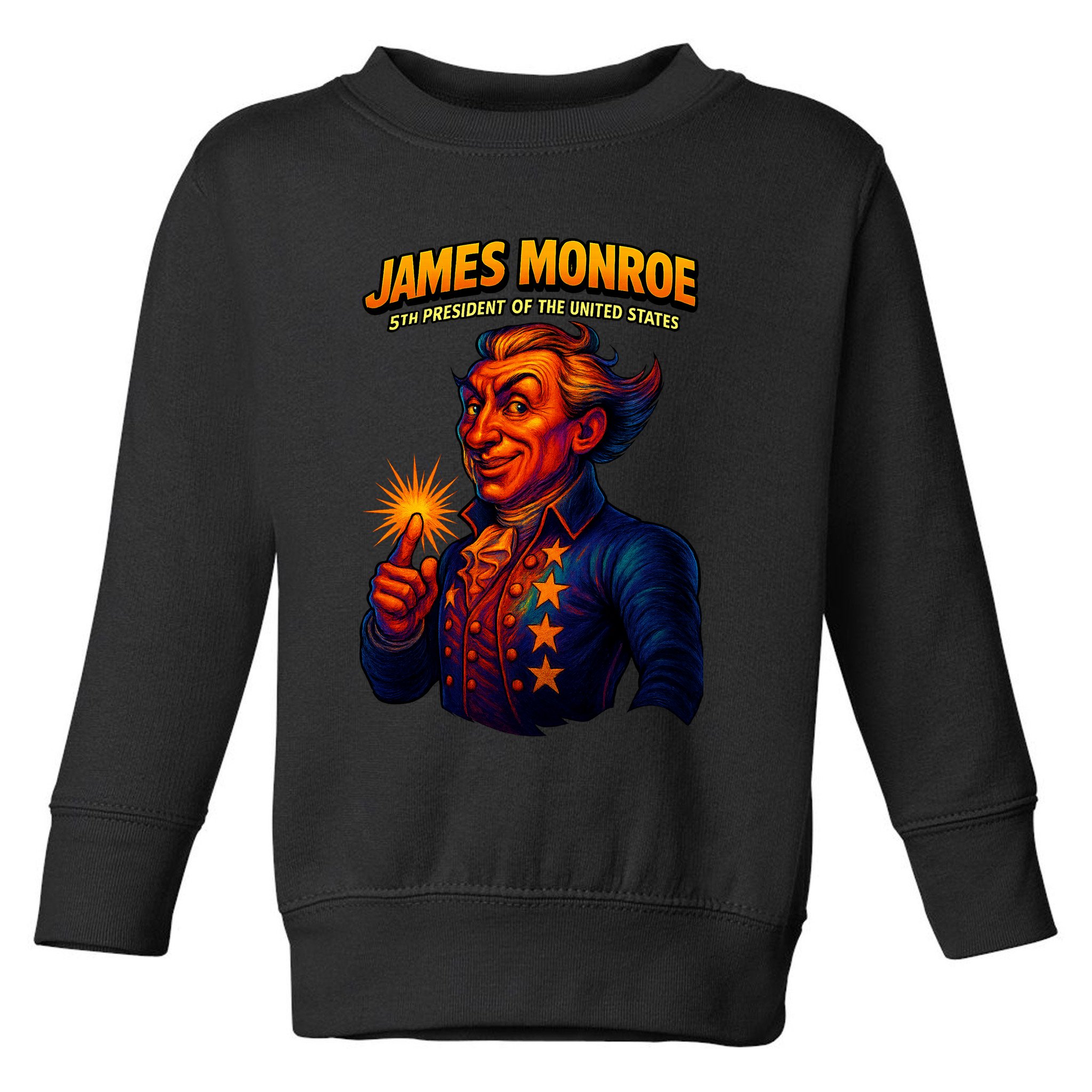 James Monroe The Presidential Chronicles Toddler Sweatshirt