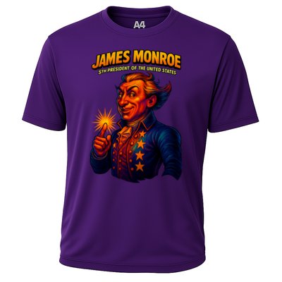 James Monroe The Presidential Chronicles Cooling Performance Crew T-Shirt