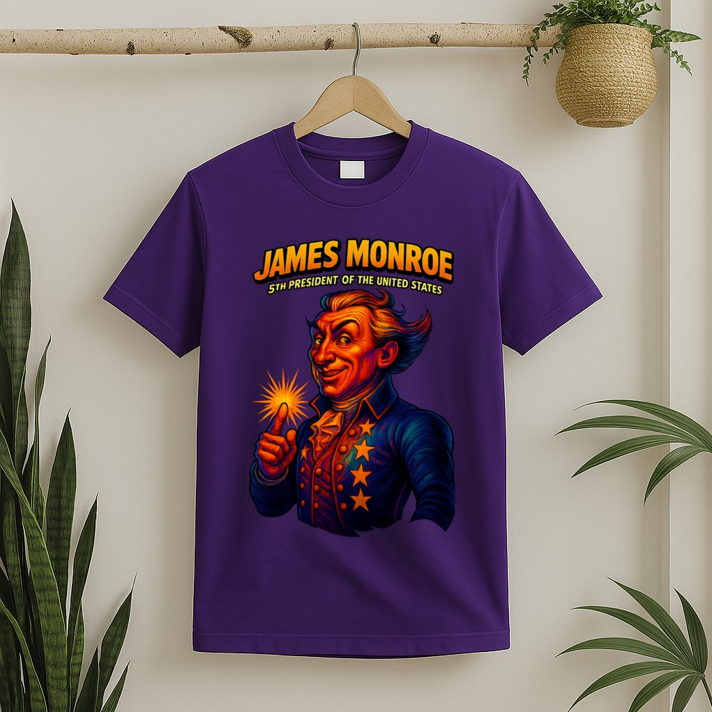 James Monroe The Presidential Chronicles T-Shirt
