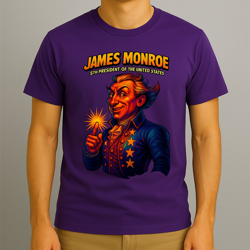 James Monroe The Presidential Chronicles T-Shirt