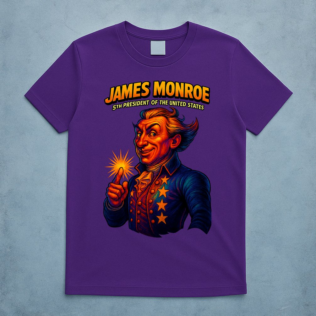 James Monroe The Presidential Chronicles T-Shirt