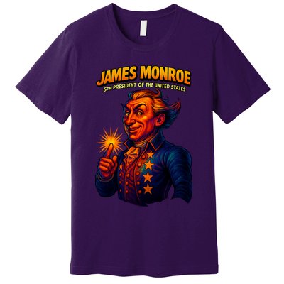 James Monroe The Presidential Chronicles Premium T-Shirt
