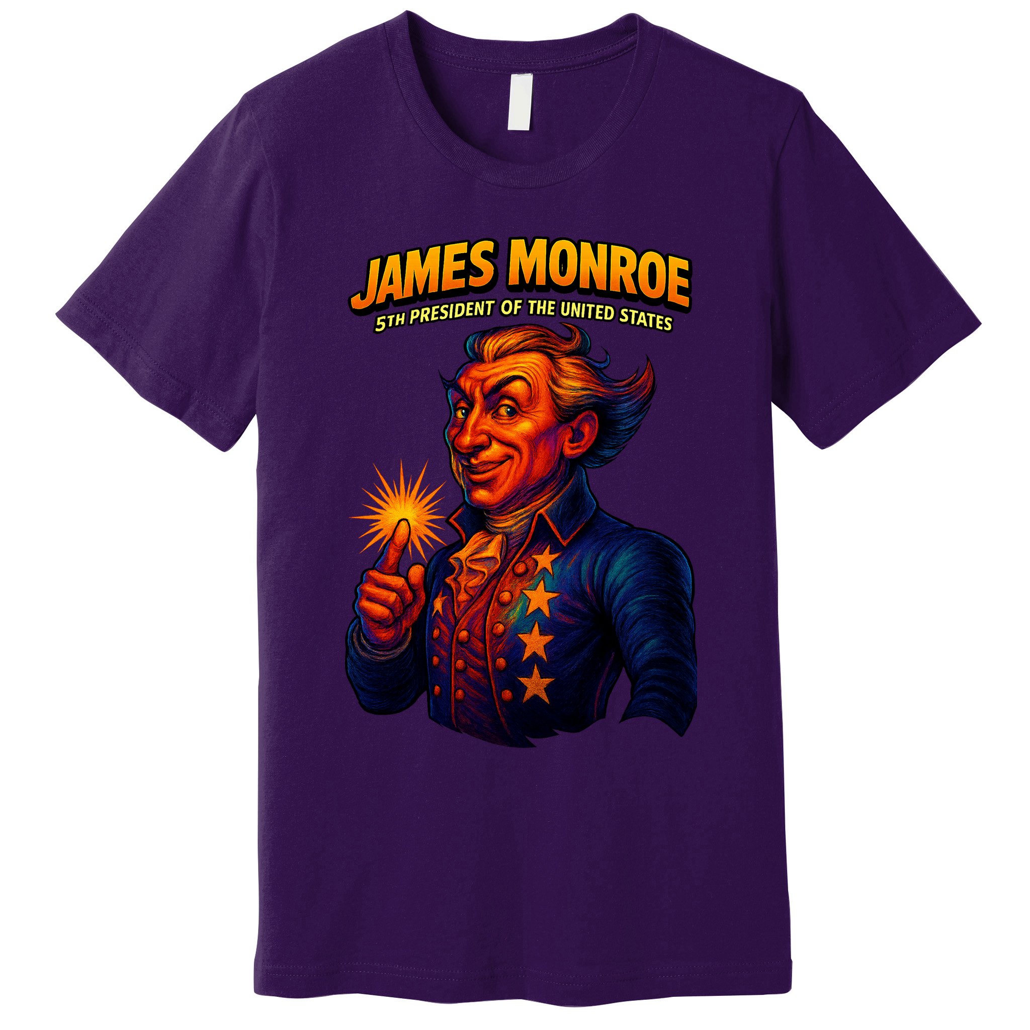 James Monroe The Presidential Chronicles Premium T-Shirt