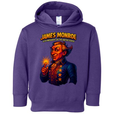 James Monroe The Presidential Chronicles Toddler Hoodie
