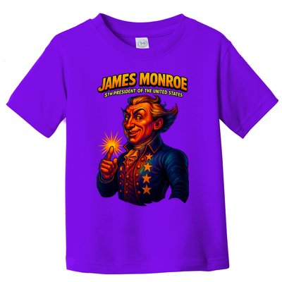 James Monroe The Presidential Chronicles Toddler T-Shirt