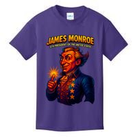 James Monroe The Presidential Chronicles Kids T-Shirt