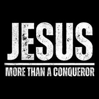 Jesus More Than A Conqueror Drawstring Bag