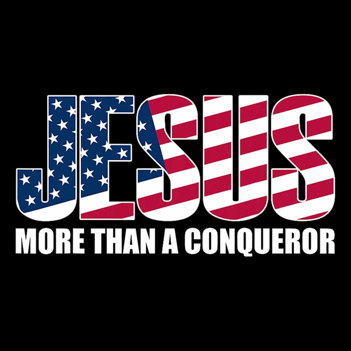 Jesus More Than A Conqueror 16 in Basic Backpack