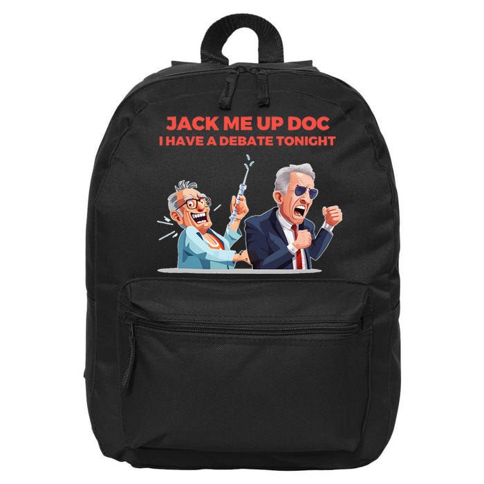 Jack Me Up Doc I Have A Debate Tonight 16 in Basic Backpack