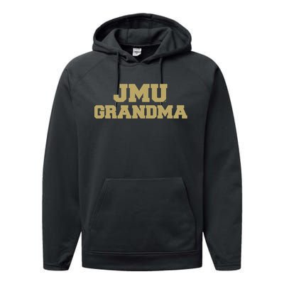 James Madison University JMU Dukes Grandma Performance Fleece Hoodie