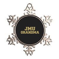 James Madison University JMU Dukes Grandma Metallic Star Ornament