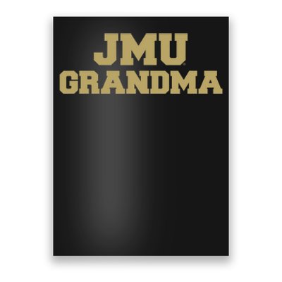 James Madison University JMU Dukes Grandma Poster