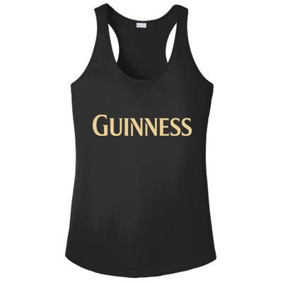 Joe Montana Wearing Guinness Ladies PosiCharge Competitor Racerback Tank