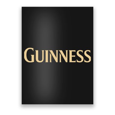 Joe Montana Wearing Guinness Poster