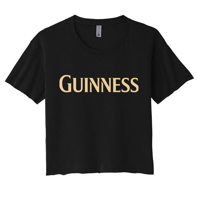 Joe Montana Wearing Guinness Crop Top