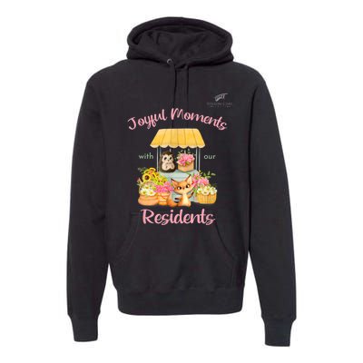 Joyful Moments With Our Residents Folsom Care Center Premium Hoodie