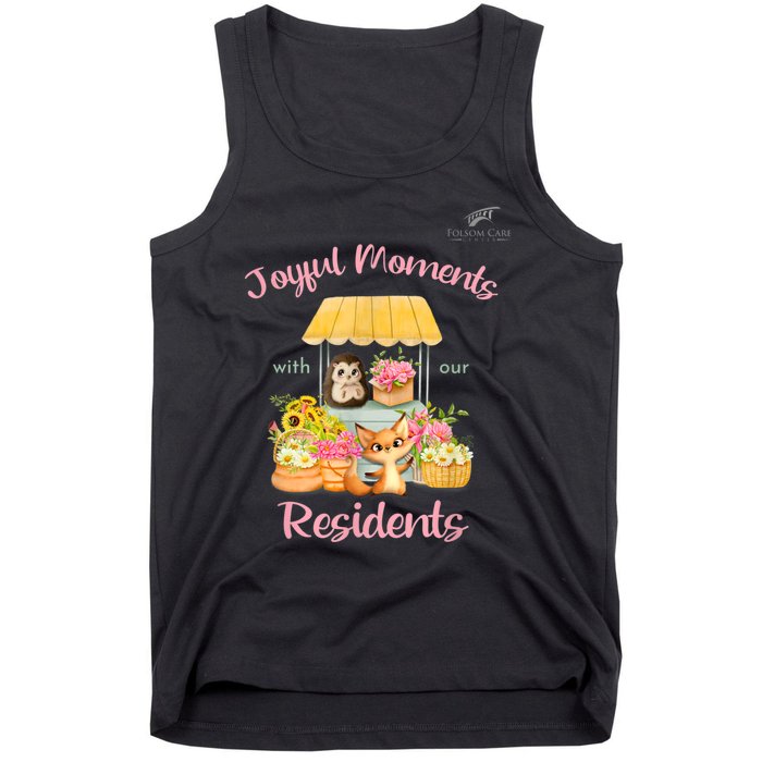 Joyful Moments With Our Residents Folsom Care Center Tank Top