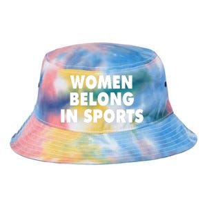 Jomboy Media Women Belong In Sports Tie Dye Newport Bucket Hat