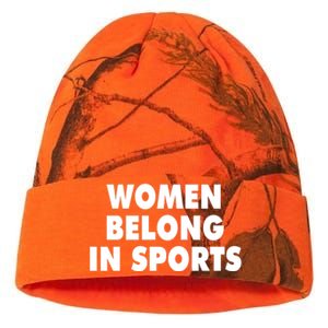 Jomboy Media Women Belong In Sports Kati Licensed 12" Camo Beanie