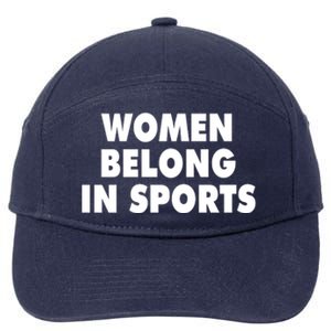 Jomboy Media Women Belong In Sports 7-Panel Snapback Hat