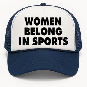 Jomboy Media Women Belong In Sports Trucker Hat