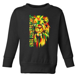 Juneteenth Men Women African American Black Lion 1865 King Toddler Sweatshirt